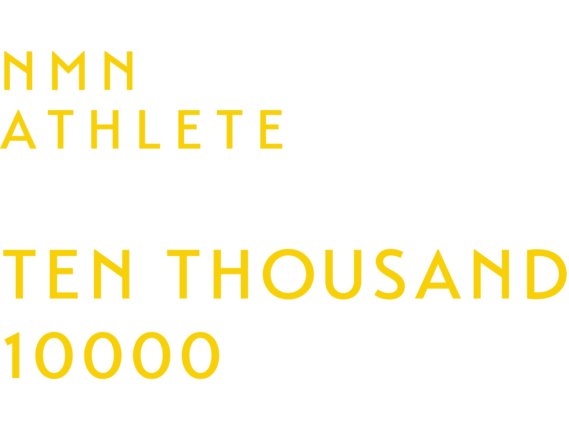 NMN ATHLETE TEN-THOUSAND100 粒・エヌエムエヌアスリート10000 